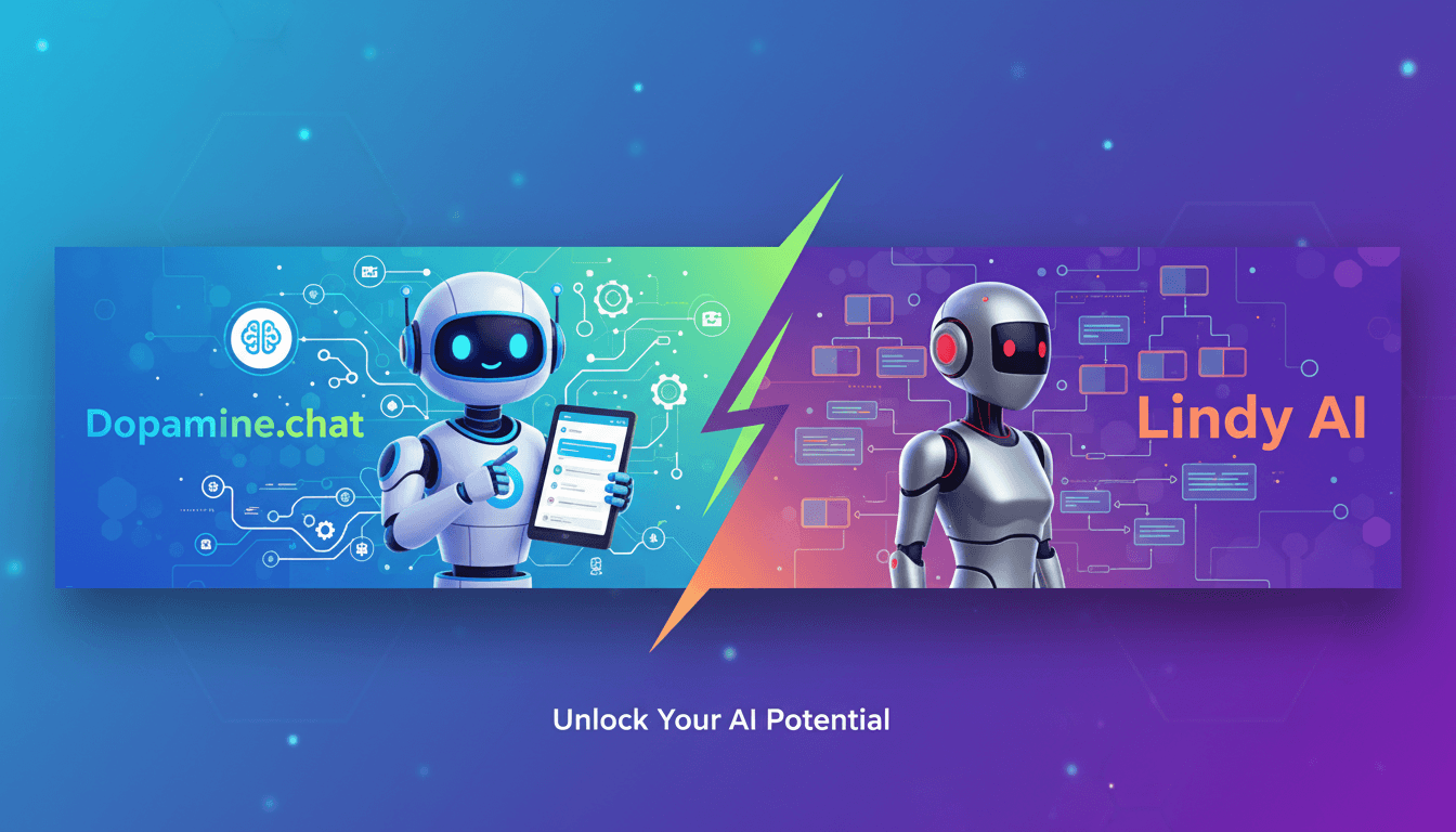 Dopamine.chat vs Lindy AI: Which No-Code AI Agent Builder Reigns Supreme?