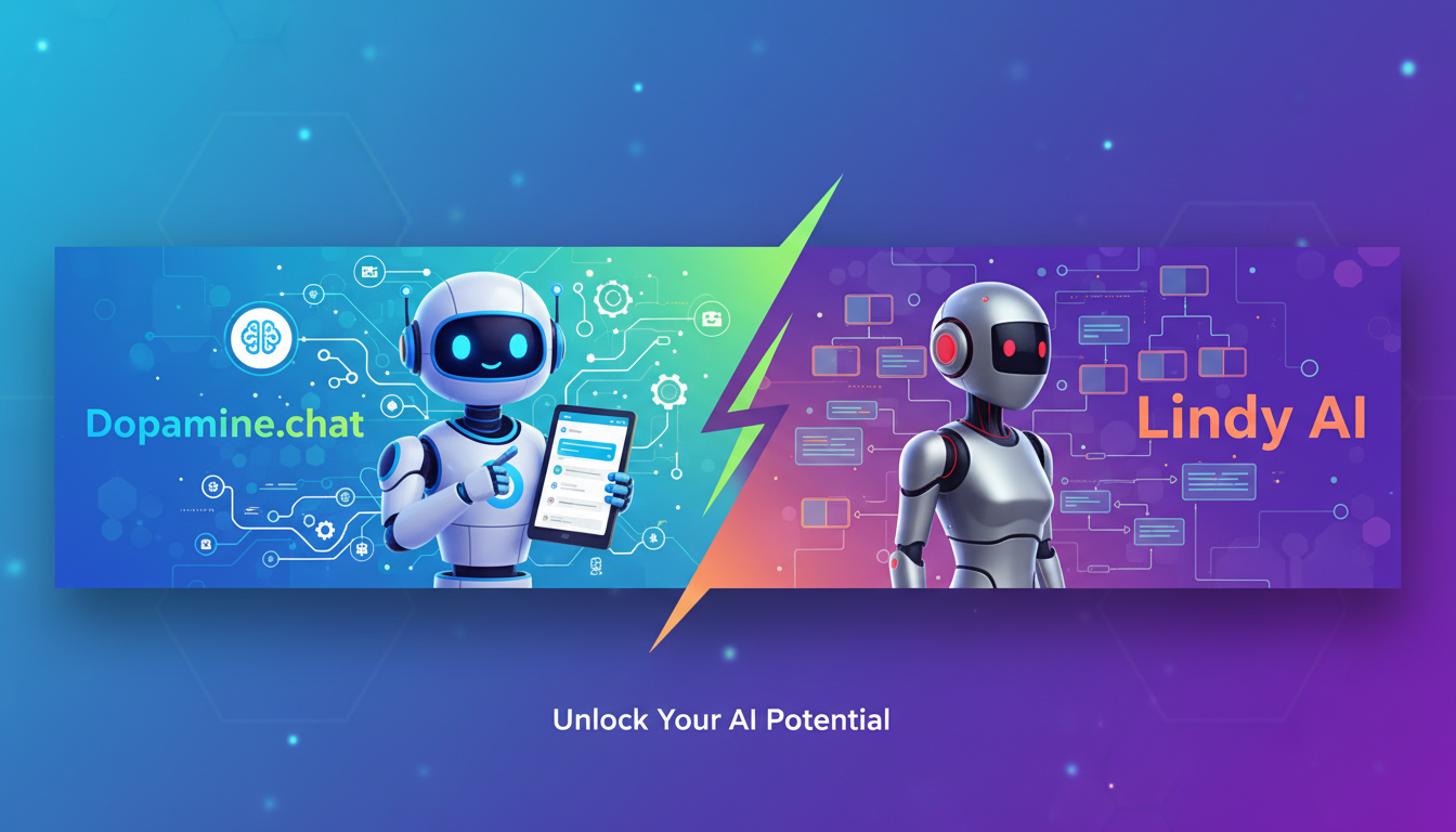 Dopamine.chat vs Lindy AI: Which No-Code AI Agent Builder Reigns Supreme?