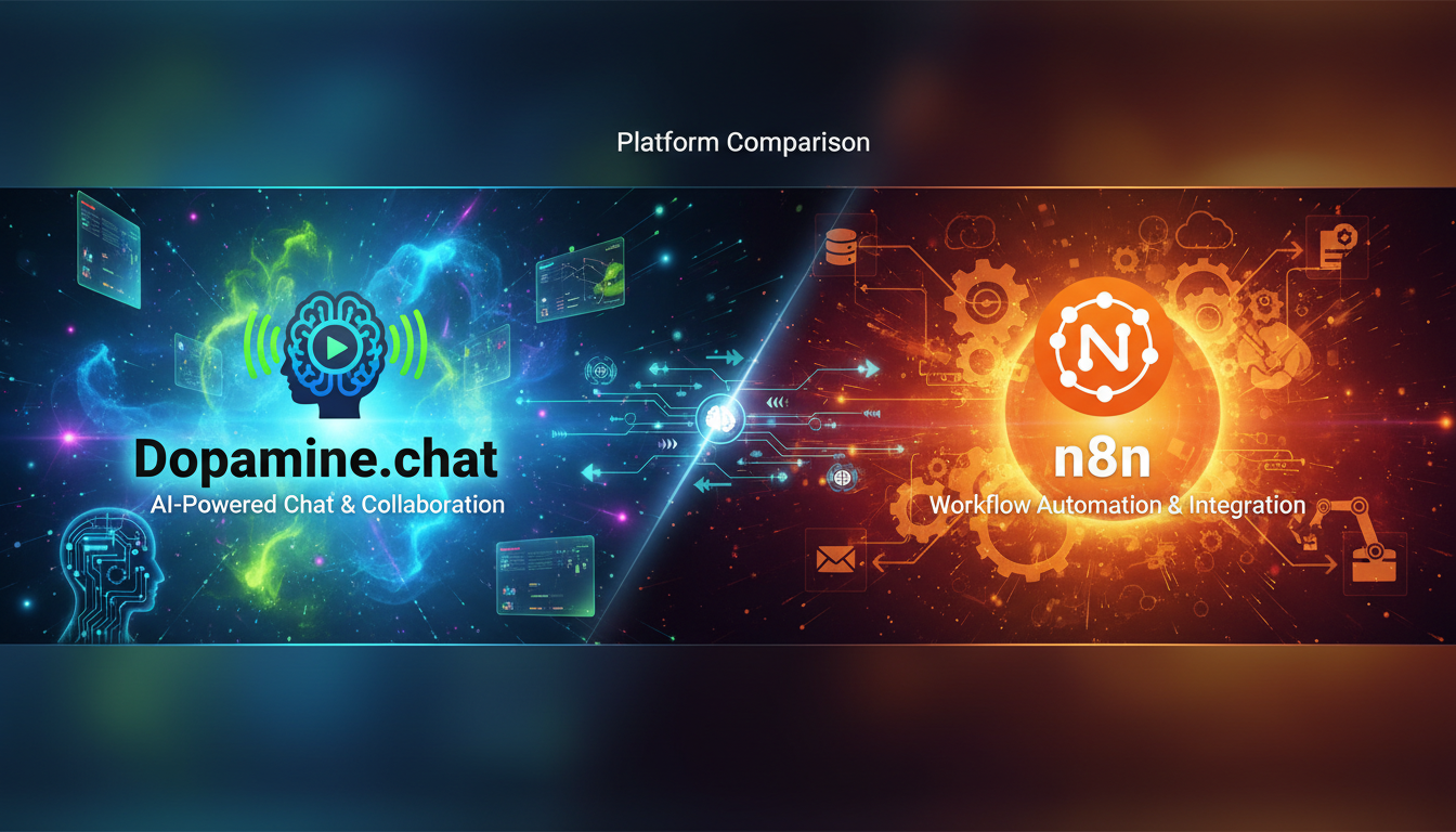Dopamine.chat vs n8n: Which AI Automation Tool is Right for You?