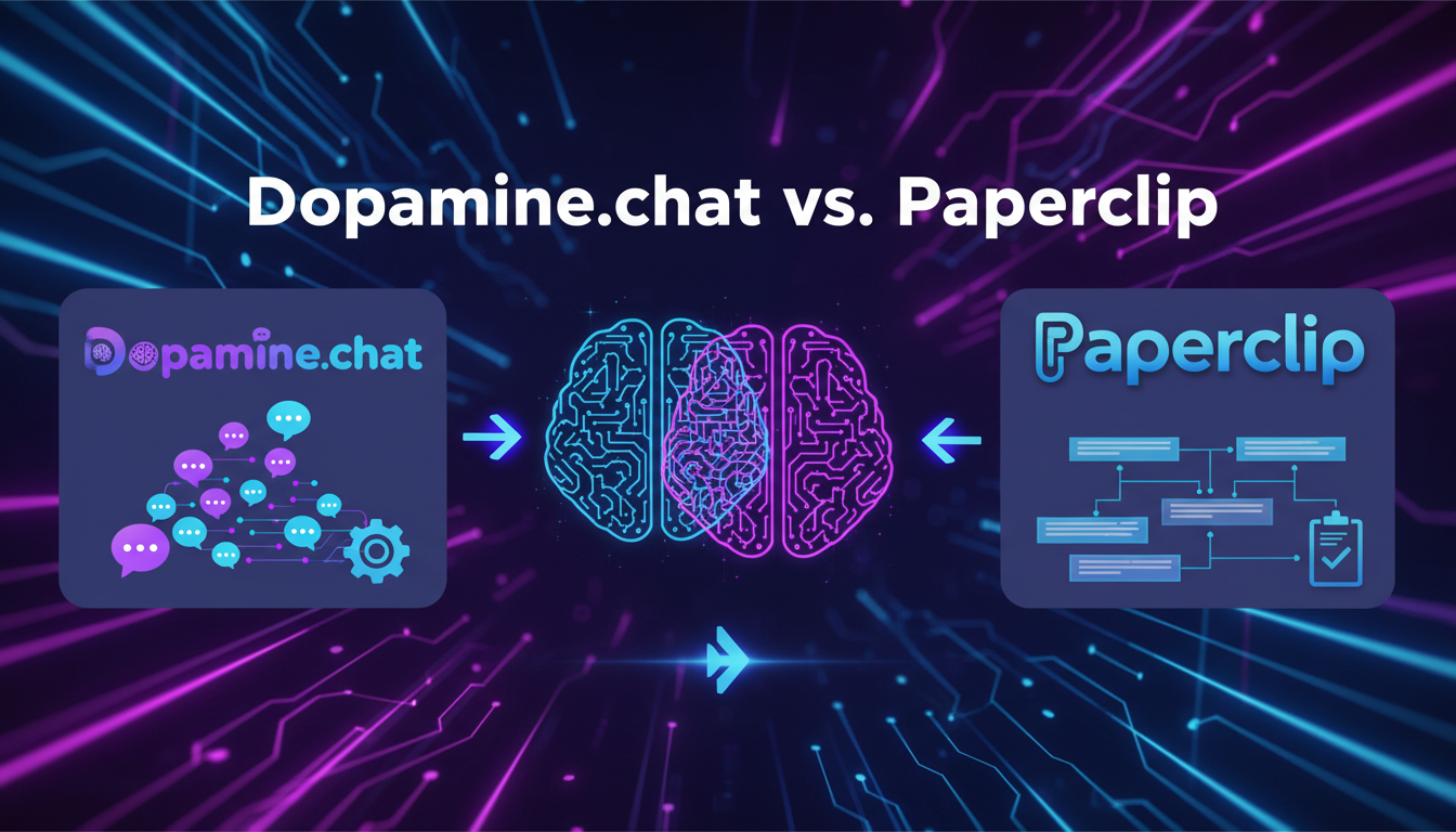 Dopamine.chat vs. Paperclip: Which AI Agent Builder is Right for You?